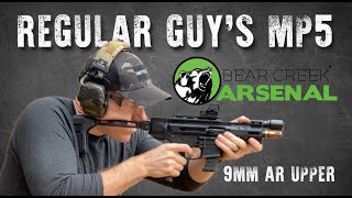Bear Creek Arsenal 9mm Bufferless Upper | The Regular Guy's MP5