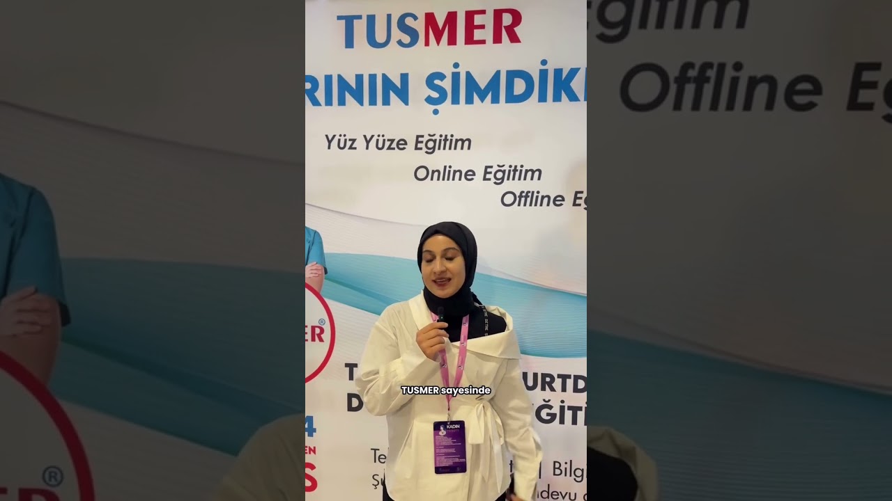 "TUSMER sayesinde kendime daha çok vakit ayırabiliyorum!"