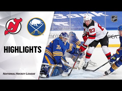 Devils @ Sabres 4/8/21 | NHL Highlights