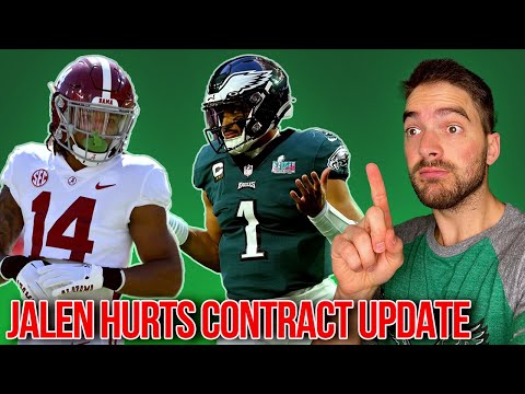 Eagles Jalen Hurts Contract Negotiations Update & CJ Gardner-Johnson's Agent Really Tweeted This