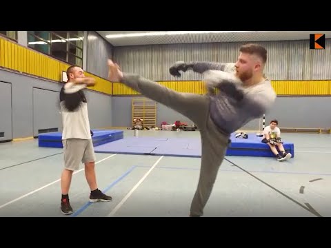 Kickboxen im Kolping-Berufsbildungswerk Brakel