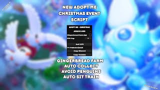 [BEST] ❄️ Adopt Me Christmas Event Script! | Gingerbread Autofarm, Avoid Penguins, Set FPS & MORE!⛄