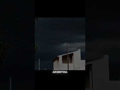 URGENTE⛈️🧊, intensa tempestade de granizo passa em general acha, no la pampa no estado da argentina!