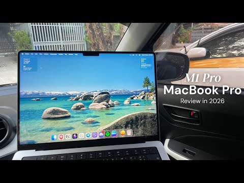 Apple MacBook Pro Late 2021 with Apple M1 Pro chip (14-inch, 16GB RAM, 1TB SSD Storage) (QWERTY English) Space Gray (Renewed) video review thumbnail
