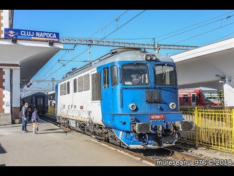 TRAFIC FEROVIAR / RAILWAY TRAFFIC CLUJ NAPOCA - OCTOMBRIE 2018