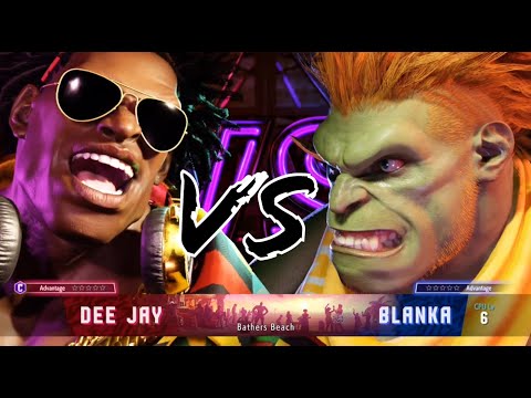 DEE JAY VS BLANKA - Street Fighter 6 Gameplay