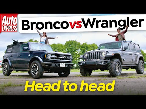 Ford Bronco vs Jeep Wrangler V8: the world’s WORST city cars?
