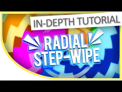 [TUTORIAL] 2D Radial Step Wipe Effect for Intros using 100% Ellipse Shape Layers & Trim Paths