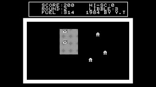 National JR-100 Game: Libble (1984) [Panasonic JR-100]