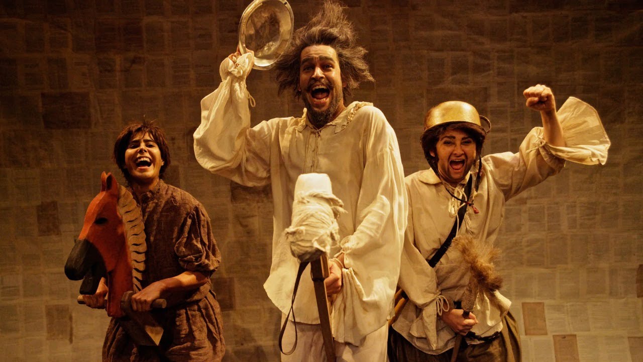 CIA UM em “Dom Quixote” no palco do Sesc 24 de Maio