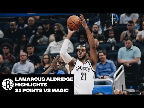 LaMarcus Aldridge Highlights | 21 Points vs. Orlando Magic
