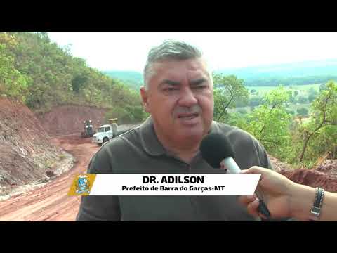 Prefeito visita estrada de acesso à Serra do Roncador