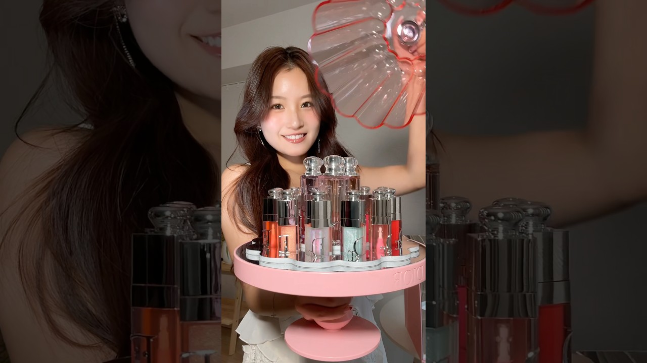 【Unboxing】女の子の夢が詰まったDior Beauty gift boxを開封🎀🤍 #diorbeauty  #unboxing