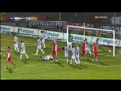 ASCOLI BARI 1-3 SINTESI  -01/09/12