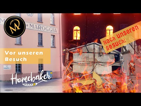 Besuch in der Mühle, vom Korn zum Mehl  - Schreckliches Brand Unglück - Homebaker.ch
