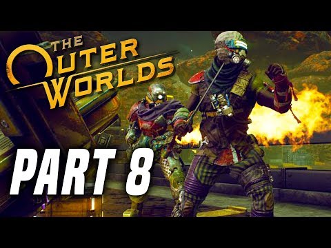 THE OUTER WORLDS Gameplay Walkthrough Part 8 - Drinking Sapphire Wine!