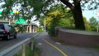 preview picture of video '6/10/10 Tues. 6:30 .am bike ride  thru the Bronx to the Whitestone bridge Part 2'