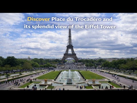 Paris Trocadéro: The most beautiful view of the Eiffel Tower.