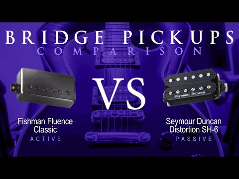 Fishman FLUENCE CLASSIC vs Seymour DISTORTION SH-6 - Bridge Pickup Guitar Tone Comparison Demo