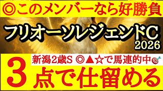 【フリオーソレジェンドカップ2026】最終予想！！◎は相手緩和と想定する展開から逆襲期待の馬！