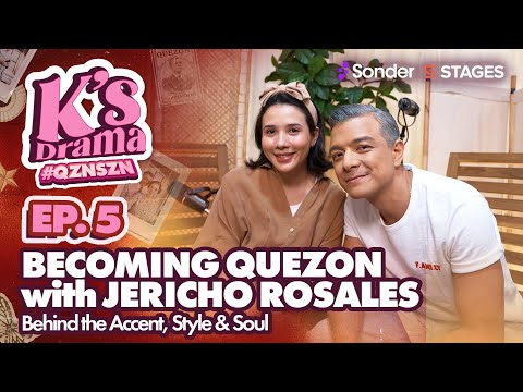 Becoming Quezon with Jericho Rosales: Behind the Accent, Style & Soul | K’s Drama S4E5