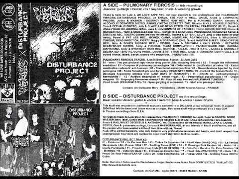 PULMONARY FIBROSIS(F)/DISTURBANCE PROJECT(SP) split tape 2004