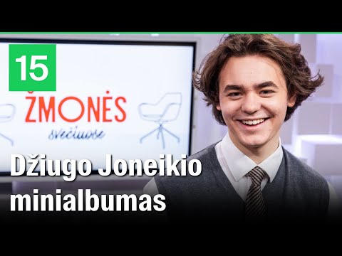 „ŽMONĖS svečiuose“ – Džiugas Joneikis: pirmas albumas, latino ritmai ir hitas „Tu“
