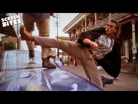 Jean Claude Van-Damme Has Kicks That Impress Chicks | Hard Target (1993) | Screen Bites