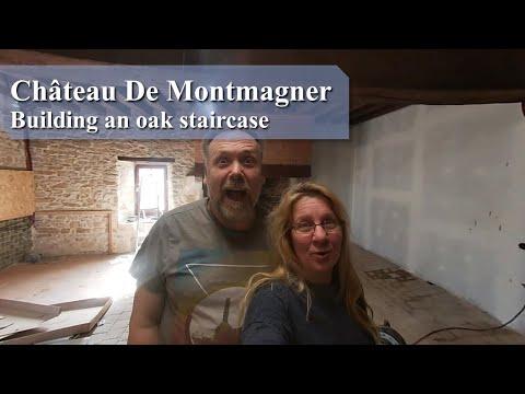 106. BUILDING An Oak STAIRCASE!