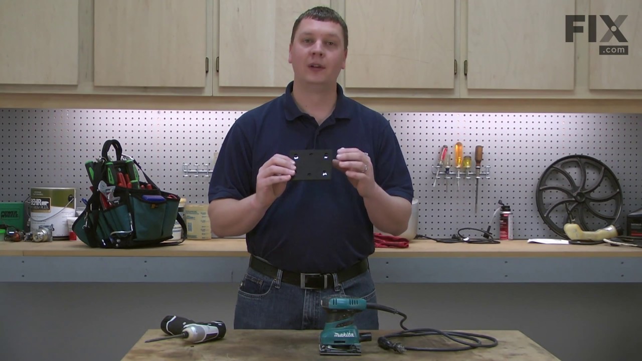 Replacing your Makita Sander Complete Backing Pad