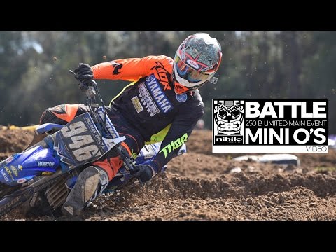 BATTLE: 250 B Limited Main Event - Mini O's Supercross