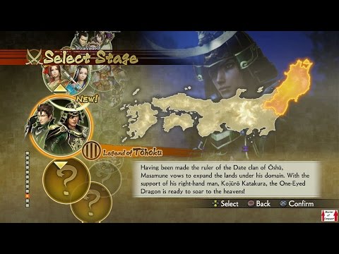 Samurai Warriors 4 Campaign Walkthrough (PS4) Legend of Tohoku Part 1 - Battle of Hitotoribashi