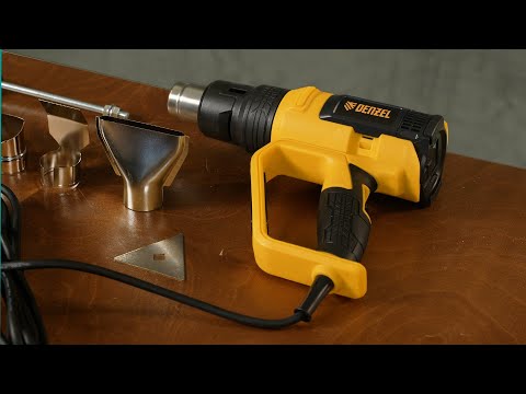 Миниатюра изображения товара Строительный фен Denzel HG-2000E (28007)