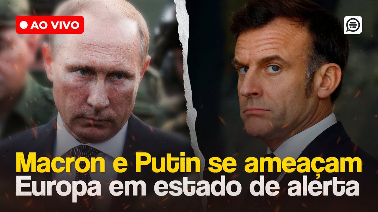 Macron adverte: "o futuro da Europa não pode ser decidido por Putin!"