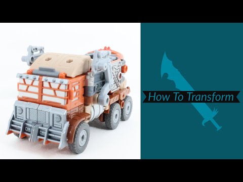 How To Transform: Transformers Legacy Evolution Voyager Class Trashmaster