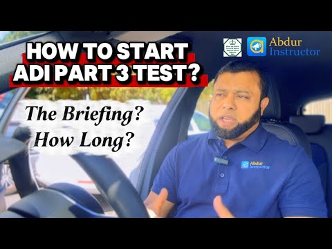 How To Start ADI Part 3 Test ? | How Long Should The Briefing Be In The Beginning? ADI Part 3 Course
