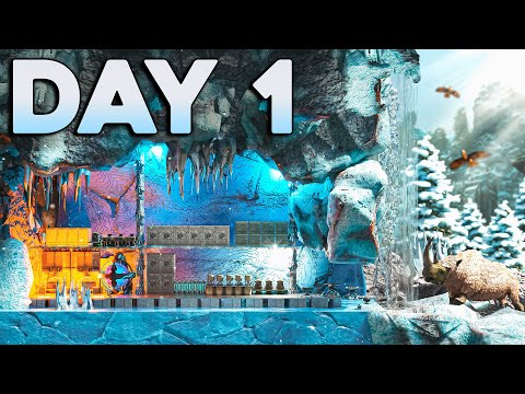 We Built in the All Time Greatest Vanilla Cave in ARK PvP...