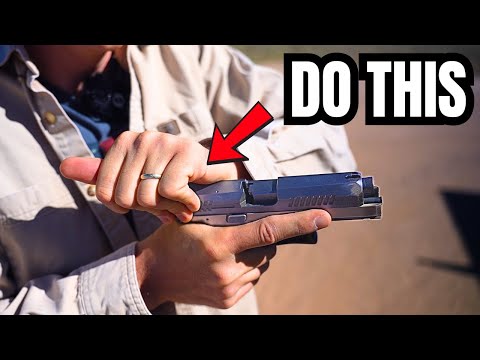 Former CIA Officer Explains 2 Ways to Press Check a Pistol — Safe & Fast