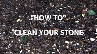 How To Clean Garden Stones - Part 1