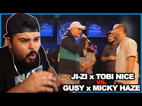 OMG! 2VS2!! 🤯 JIZI x TOBI NICE vs. GUSY x MICKY HAZE bei RAP am MITTWOCH | Reaction