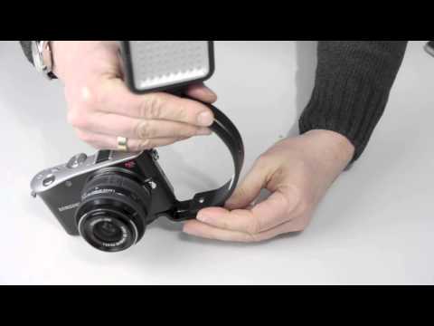 C-förmige Blitzschiene mit Gleit-Zubehörschuh Quenox - #eycquenox