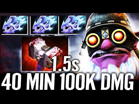 🔥 40 MIN 100K DMG Paparazi Sniper NEW RECORD MID — Moonshard + Basher 100% Headshot Dota 2 Pro
