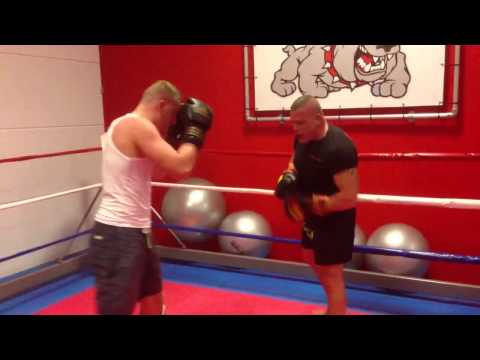 Auke kickboxen training