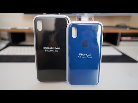 Official iPhone XS Max Silicone Cases