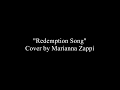 Lyrics "Redemption Song" - Bob Marley by Marianna Zappi