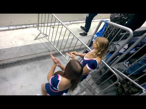 HC Slovan Bratislava KHL - thanksgiving ritual after win the game, ice hockey