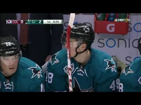 26.01.2016 Colorado Avalanche vs San Jose Sharks