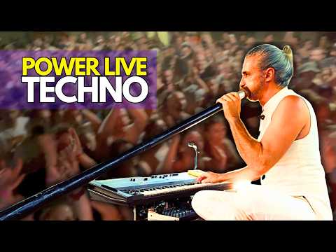 Crowd Goes Wild for Mind-Blowing Melodic Techno Live Looping