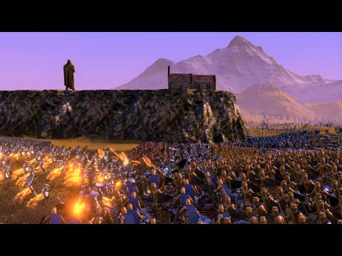 1,000 Soul Tyrants vs. 1,500 Golden Knights with 30,000 Spartans Ultimate Epic Battle Simulator UEBS