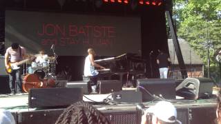 "St James Infirmary" Jon Bastiste & Stay Human @ Summerstage Central Park,NYC 6-29-2014